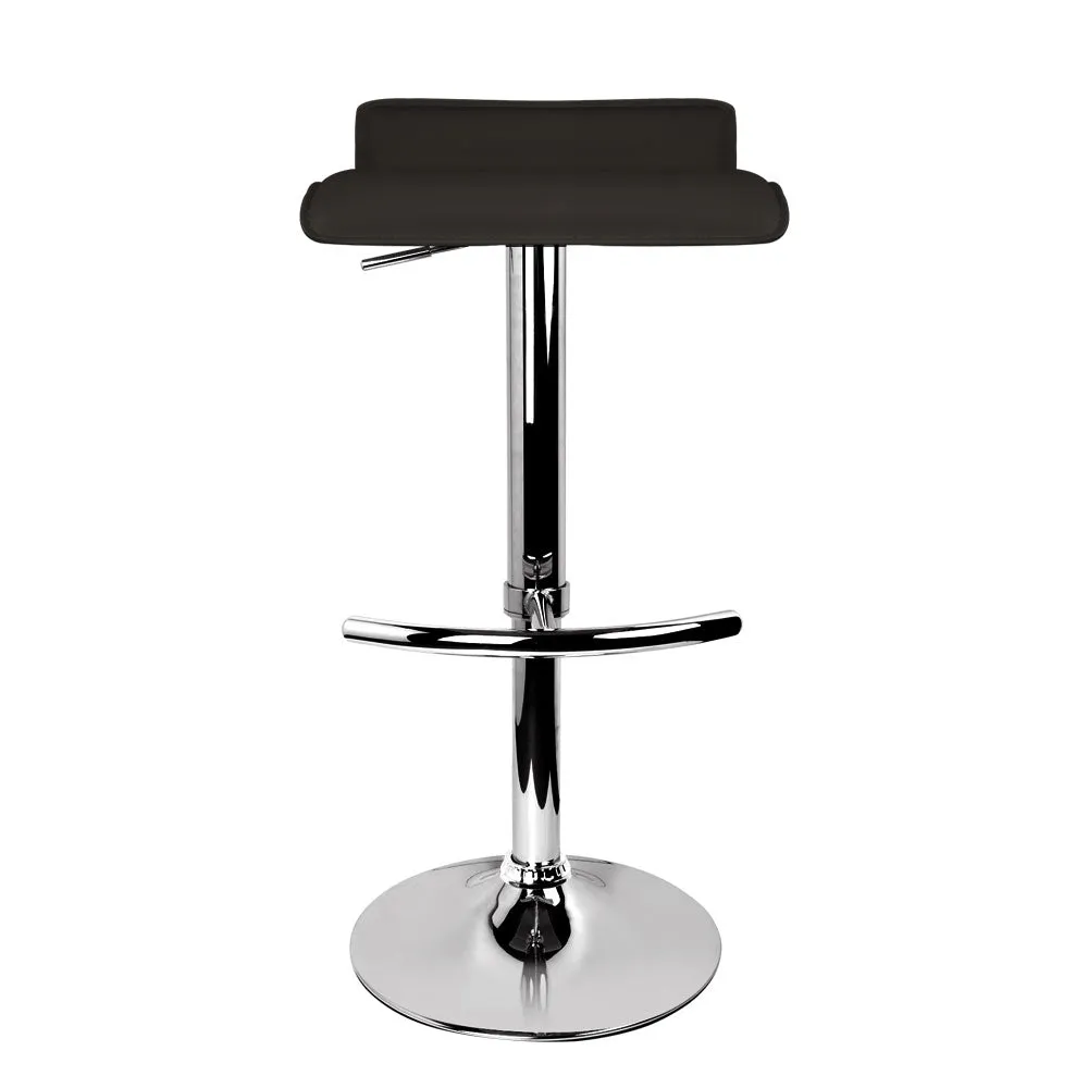 Adjustable PU Leather Bar Stools, 360° Swivel, Set of 2 - Artiss