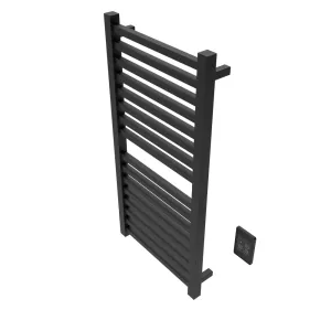 Amba Q2142MB.2 Quadro Q2142 Hardwired Towel Warmer in Matte Black