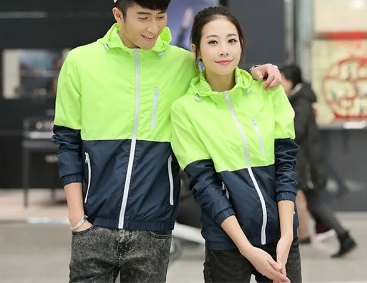 Autumn new men's sports jacket Outdoor sportswear Men Fashion Thin Windbreaker jacket Zipper Coats Outwear men's clothing