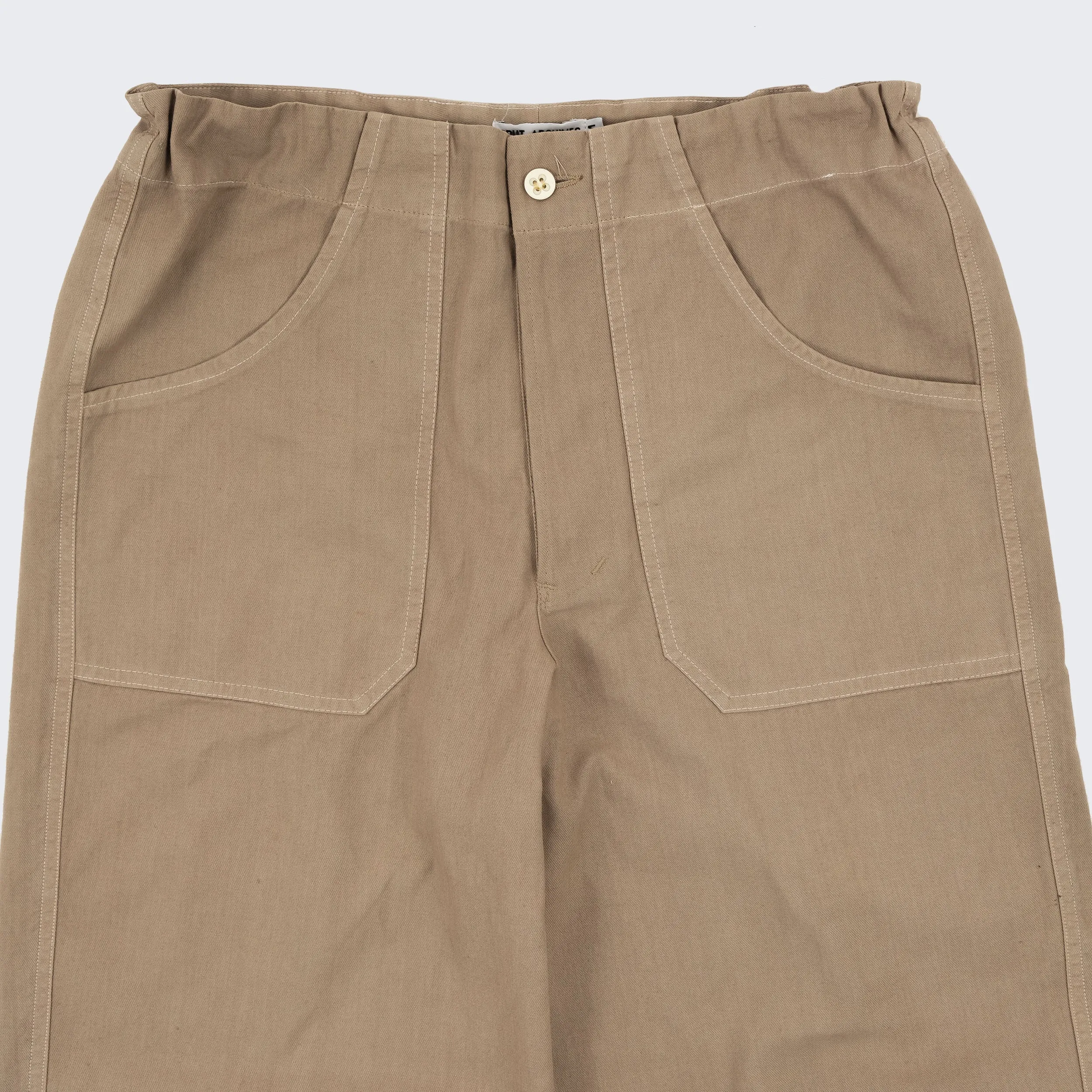 BEIGE FATIGUE PANTS