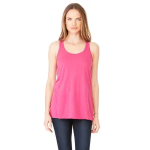 Bella   Canvas Women's Berry Flowy Racerback Tank