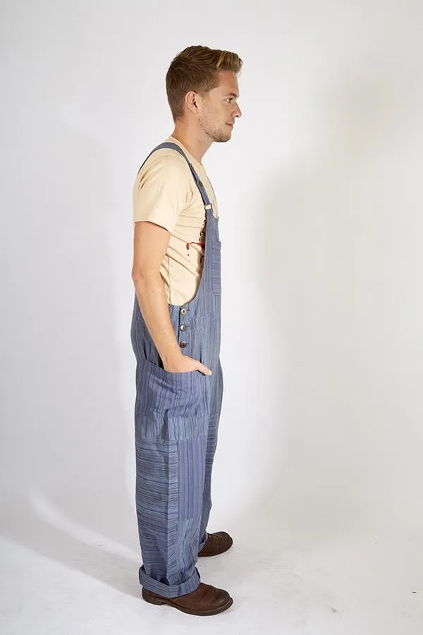 Bohemian Patchwork Unisex Overalls