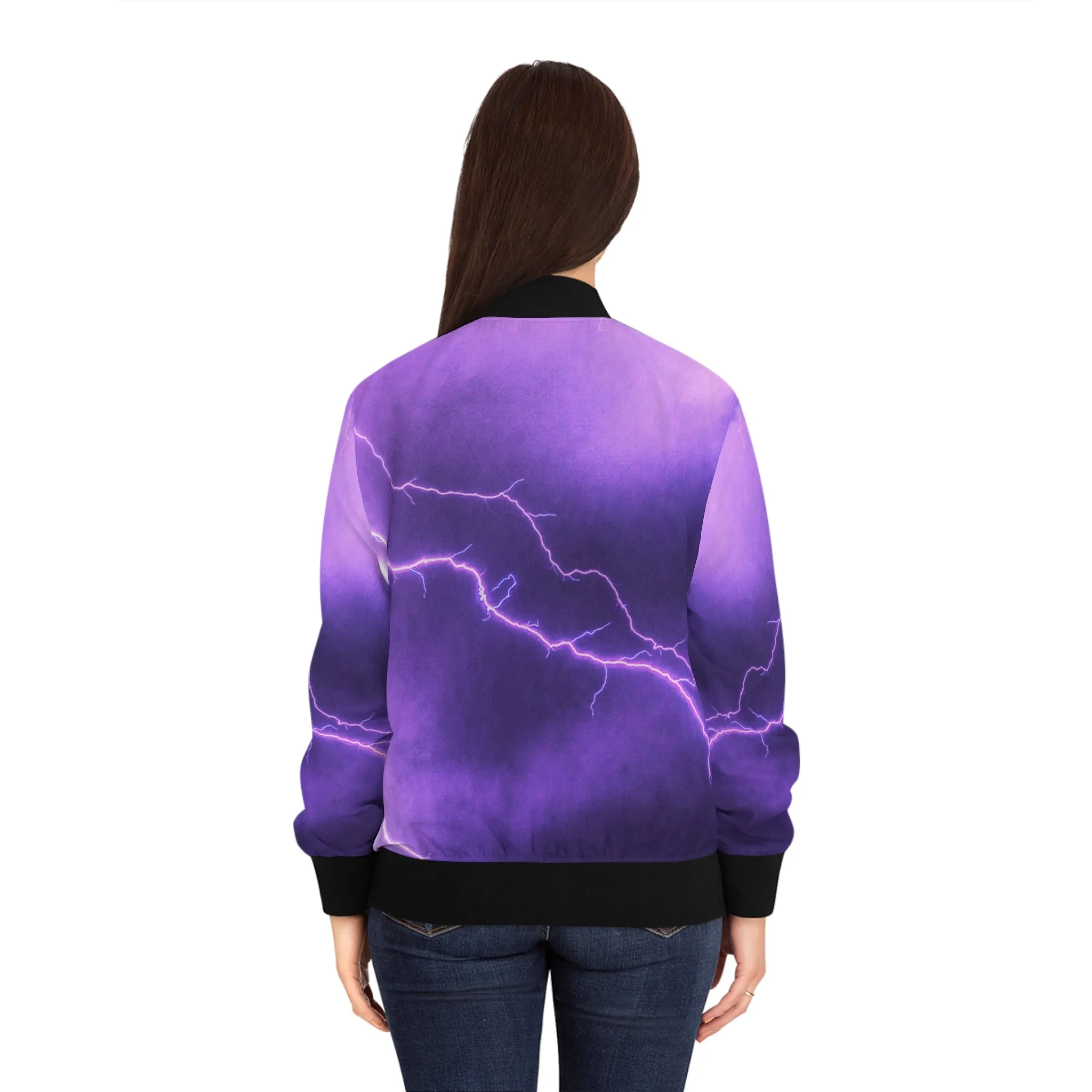 Electric Thunder - Inovax Women's Bomber Jacket