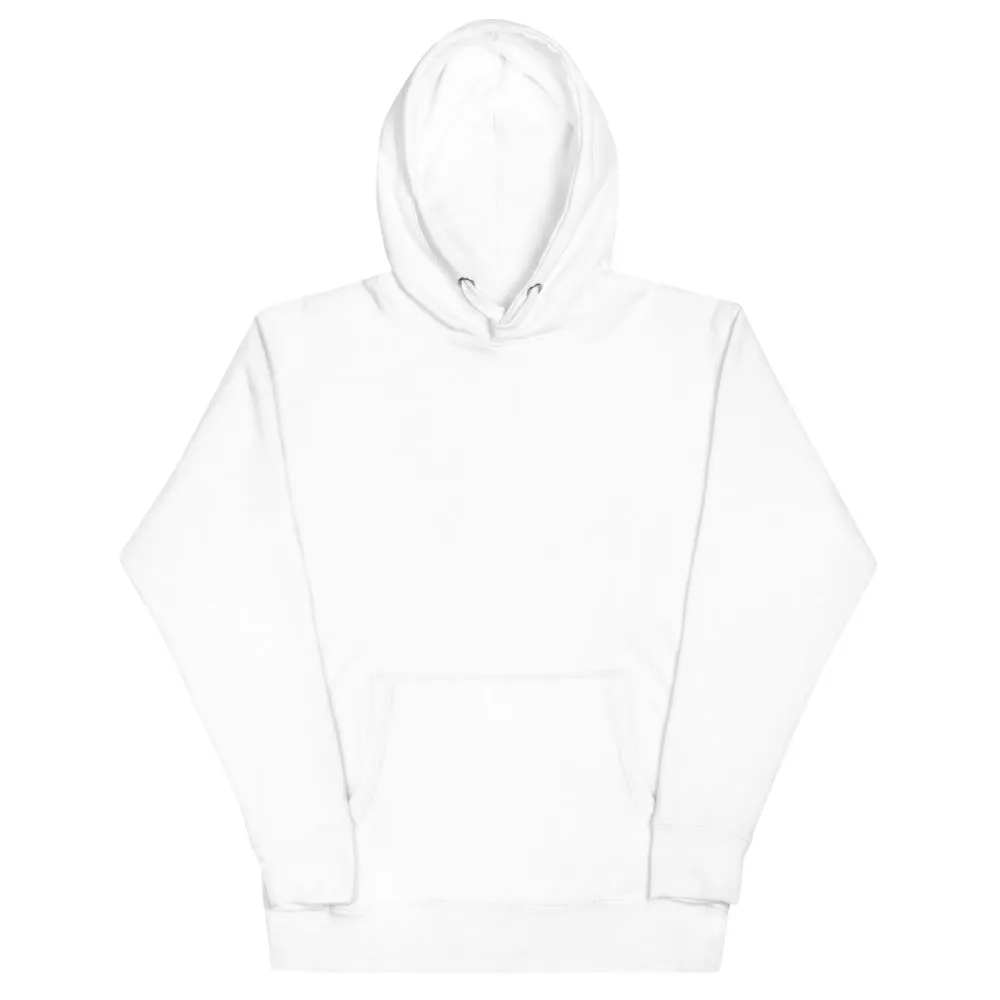 Embroidered Baydagonia White Hoodie