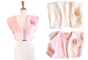 Faux Fur Lightweight Vest Jacket