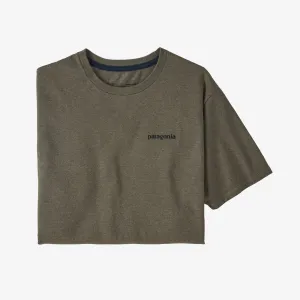 Fitz Roy Icon Responsibili Patagonia T-Shirt in Garden Green