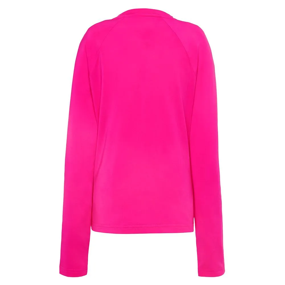 Girls` Essentials Long Sleeve Tennis UV Blocker Top