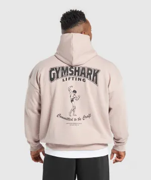 Gymshark Committed to the Craft Hoodie - Muted Pink