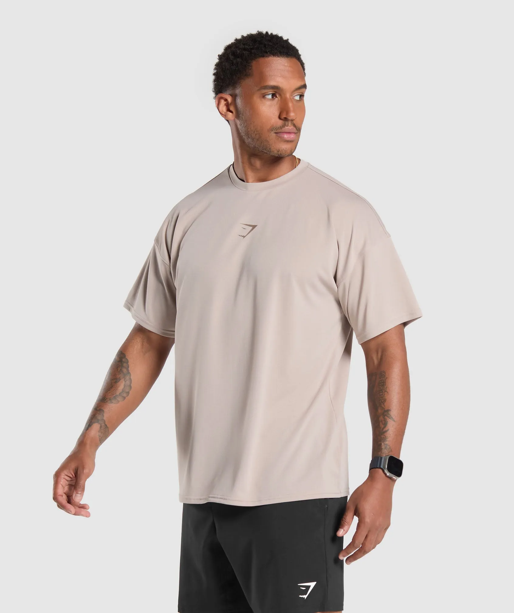 Gymshark Training Department Performance T Shirt - Stone Pink