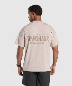 Gymshark Training Department Performance T Shirt - Stone Pink