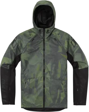 Icon Airform Battlescar Green Men's Jacket