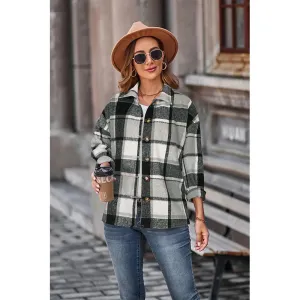 Ivyshape | Classic Plaid Shirt for Women