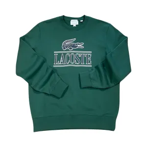 LACOSTE CLASSIC -FIT FLEECE SWEATSHIRT -Men’s - GREEN -132