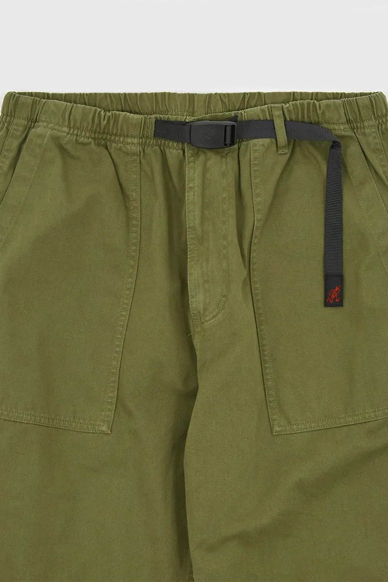 Loose Tapered Pants - Olive