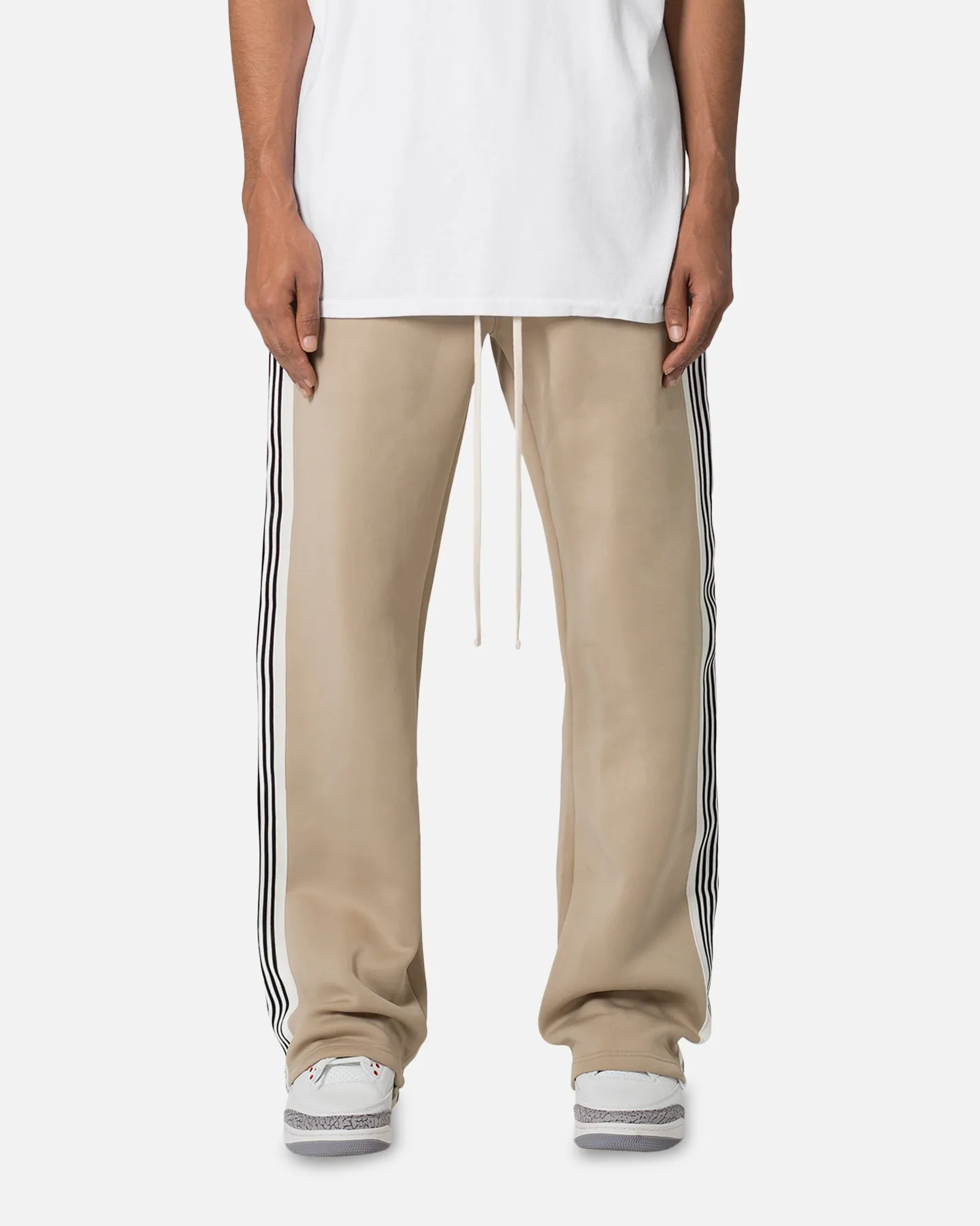 MNML Tricot Side Stripe Pants Earth