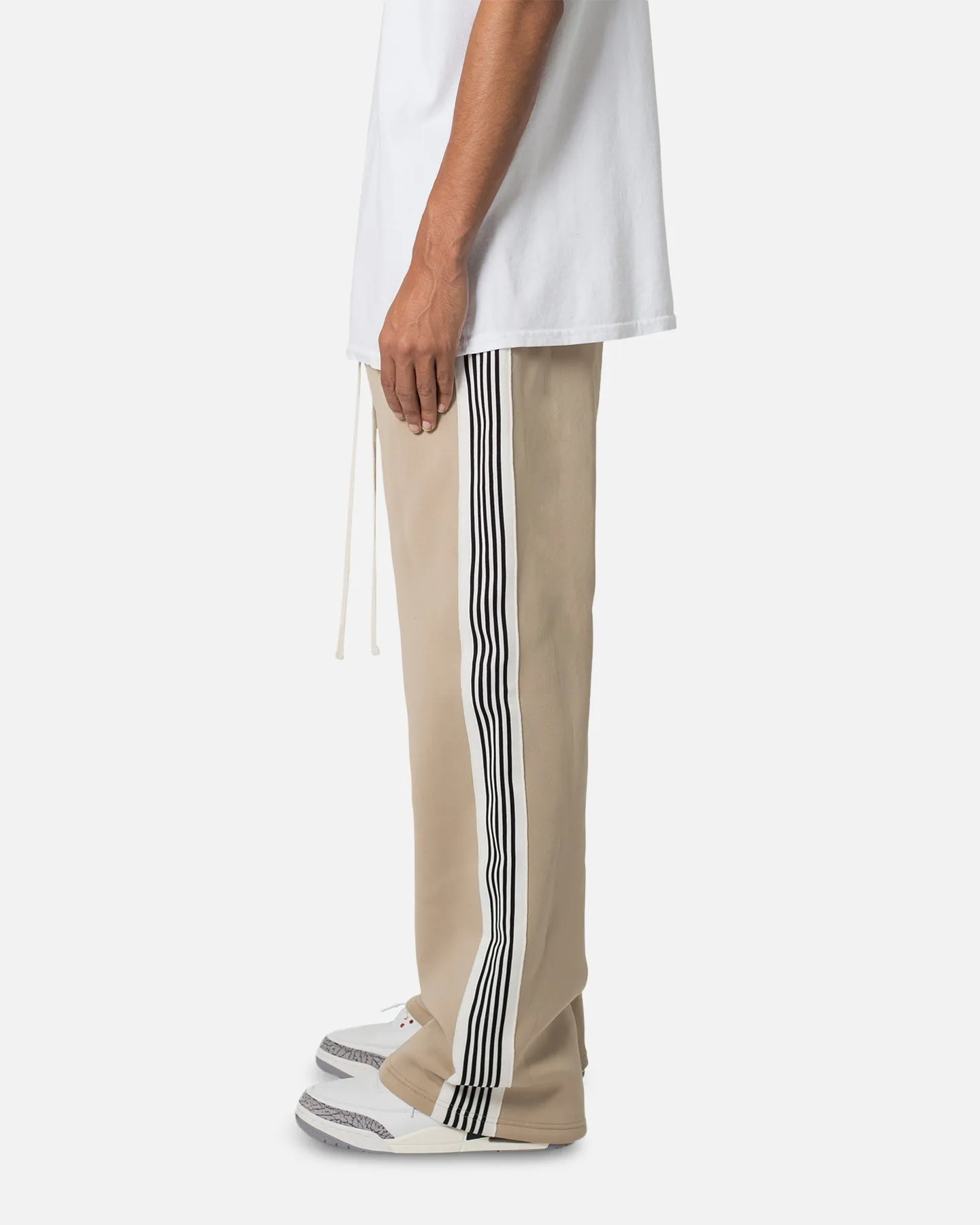 MNML Tricot Side Stripe Pants Earth