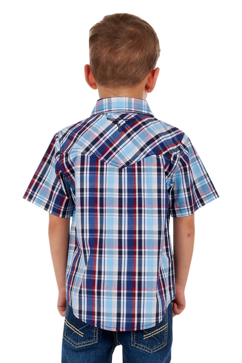 Pure Western Boys Logan SS Shirt