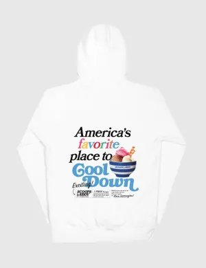 Scoops Ahoy Unisex Hoodie [White]