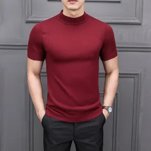 Semi-high Collar Knitting Sweaters