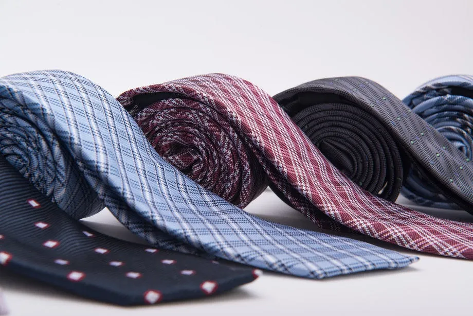 Two Ties and One Pocket Square Starter Kit