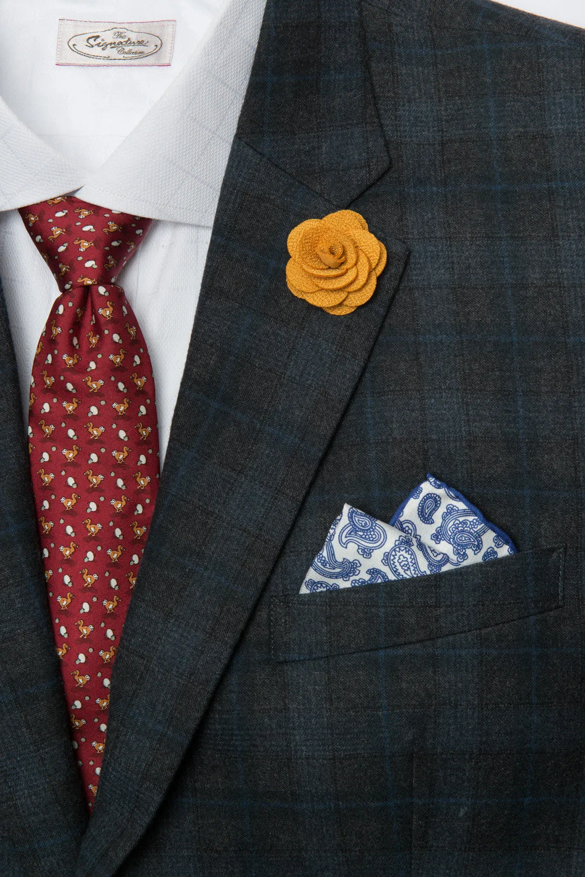 Two Ties and One Pocket Square Starter Kit