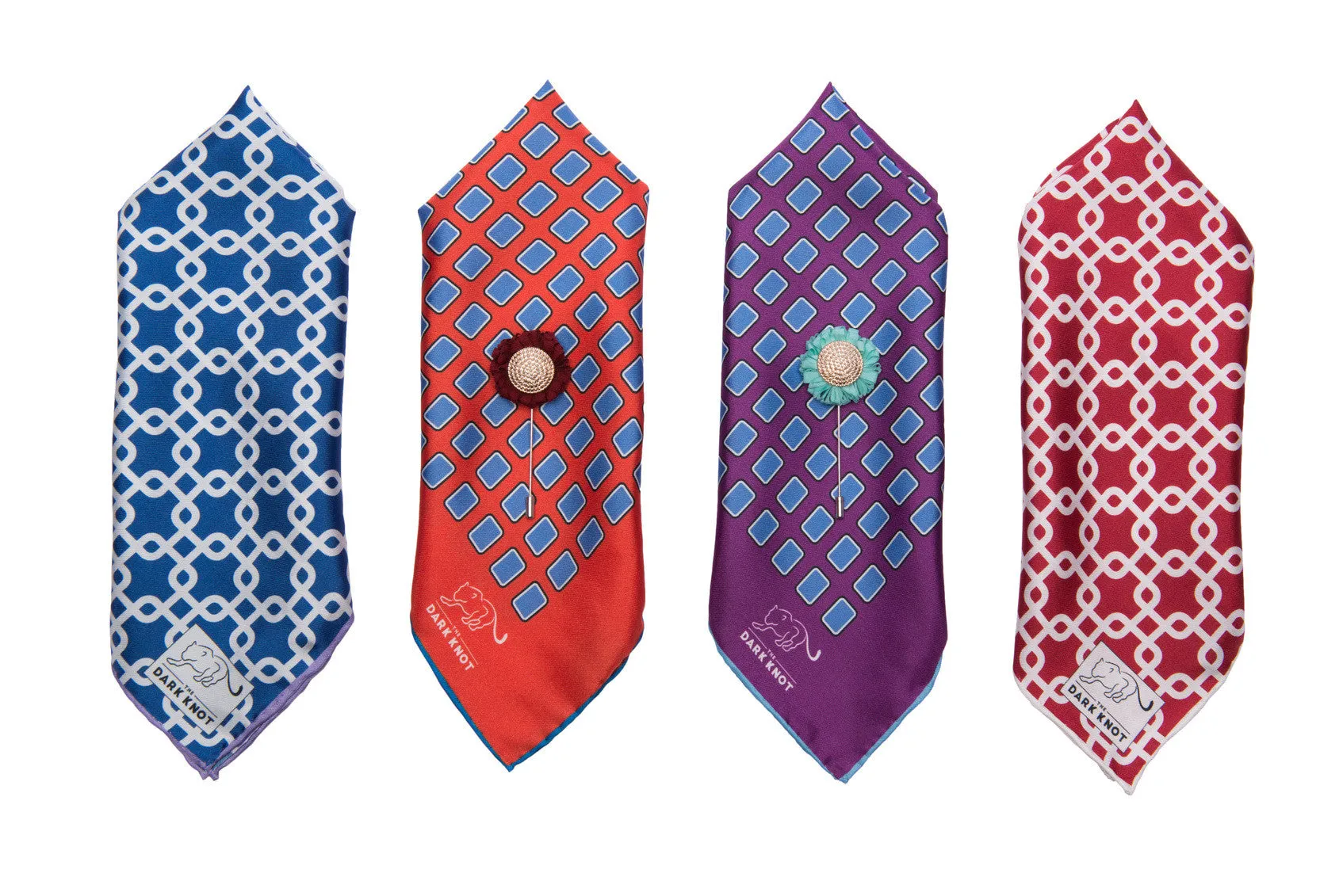 Two Ties and One Pocket Square Starter Kit