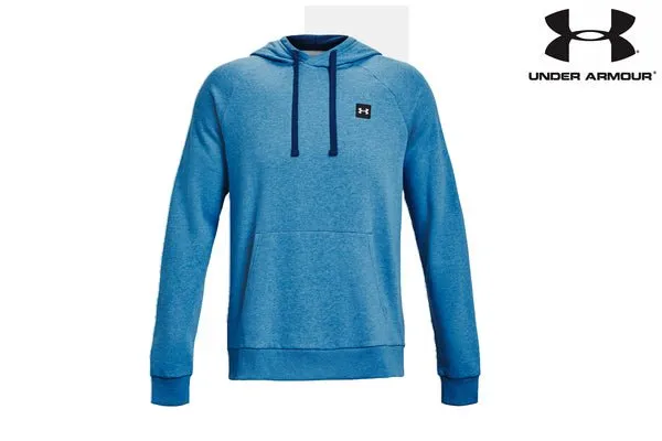 Under Armour Mens Rival Fleece Hoody (Blue 437)