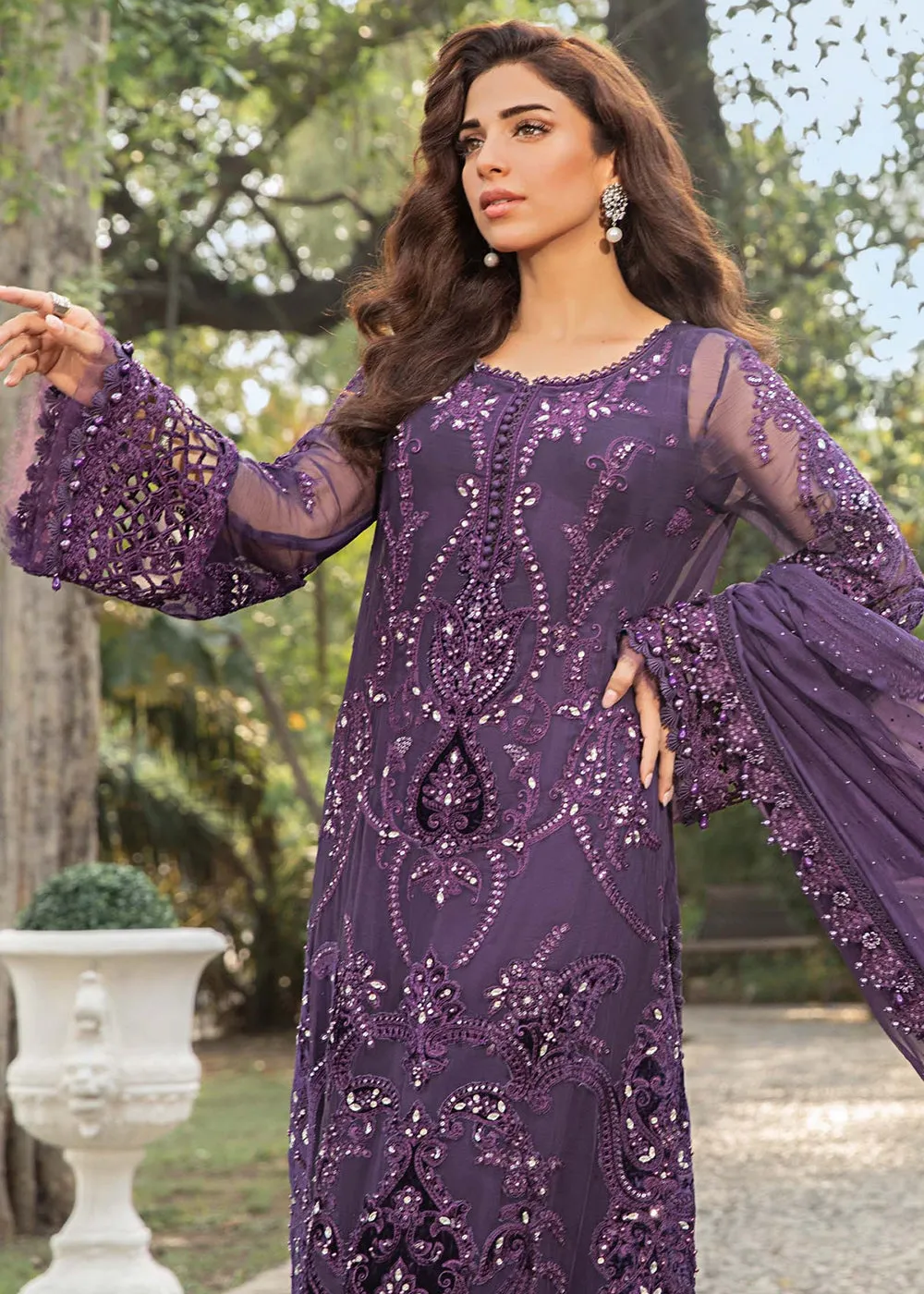 Unstitched Chiffon Formals '24 by Maria B | MPC-24-102