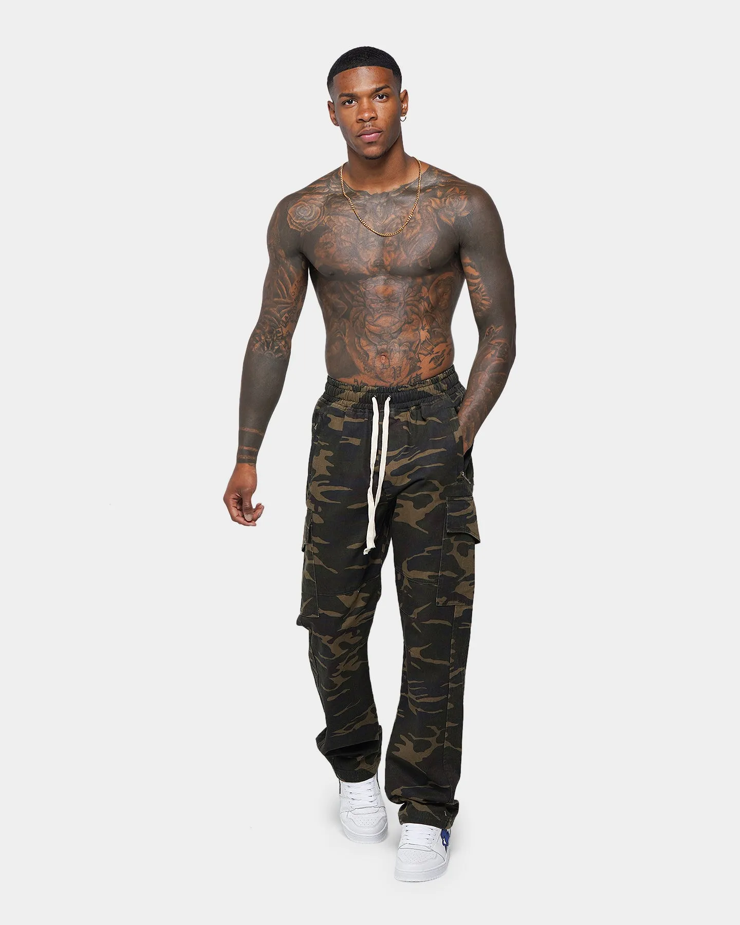 XXIII Seb Cargo Pants Camo